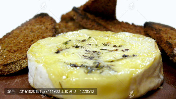 Camembert干酪的百里香