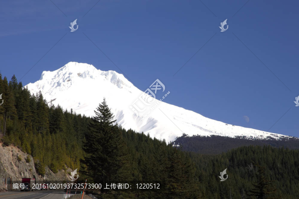 俄勒岡山。