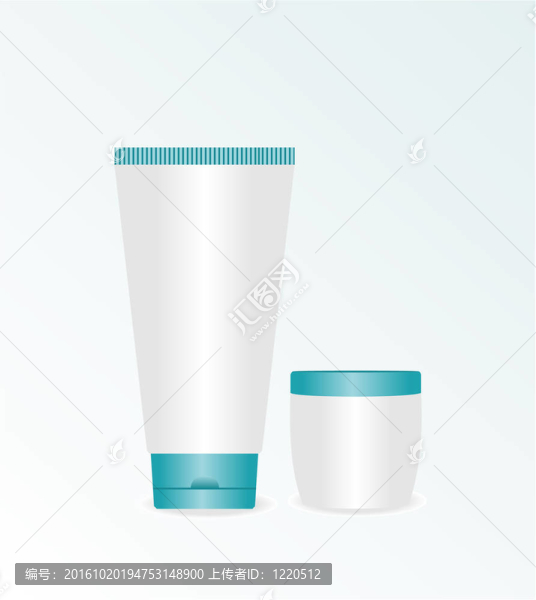 美容化妝品的現(xiàn)實(shí)插畫
