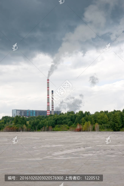 電廠及灰渣處理區(qū)