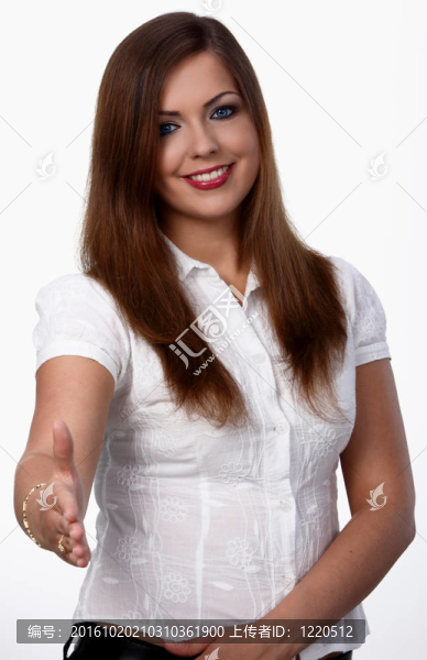 美麗的女商人