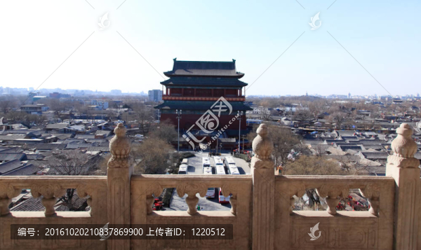 北京官方城市鼓樓
