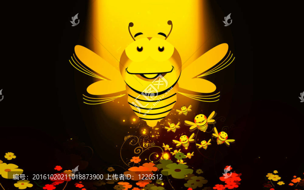 蜜蜂和花