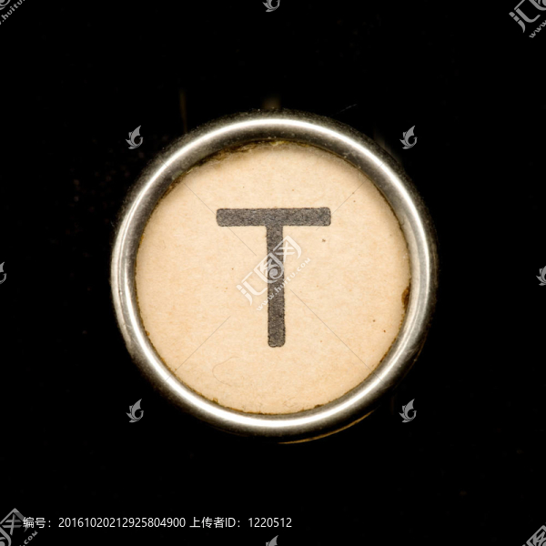 打字機(jī)字母T