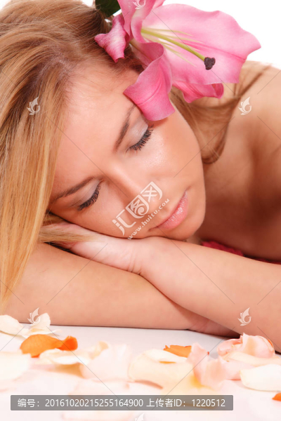 吸引女性SPA治療