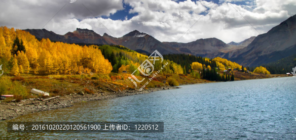 洛磯山脈全景