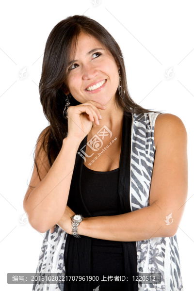 不經(jīng)意的憂郁的女人