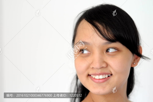 可愛的亞洲女孩