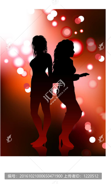 性感女孩設(shè)計(jì)背景
