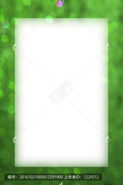 發(fā)光的綠色框架