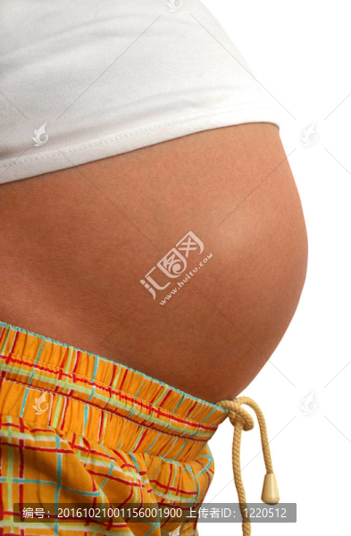 孕婦的肚子