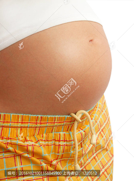 孕婦的肚子