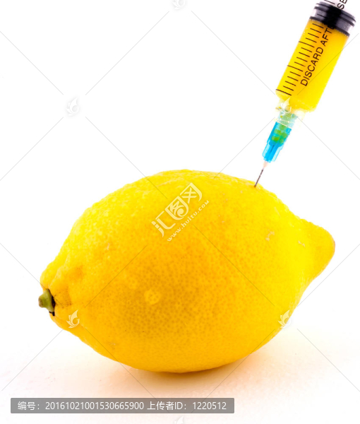 檸檬注射器注射顏色
