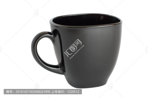 黑色的杯子