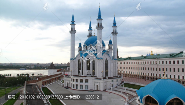Kul,Sharif清真寺和舊宮；Kazan
