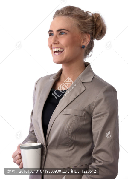 年輕漂亮的女商人