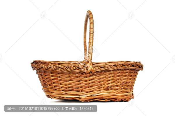 老式柳條籃子