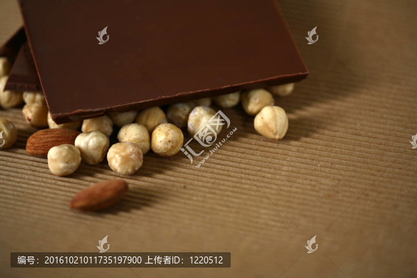 巧克力的背景