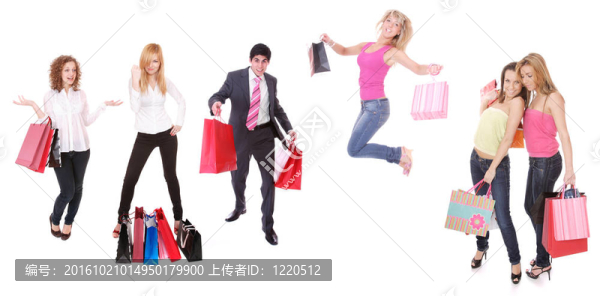 小團體購物女孩