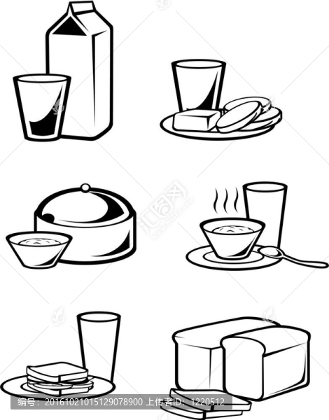 早餐食品的符號(hào)