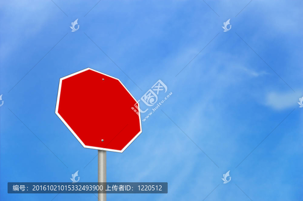 空白的站牌