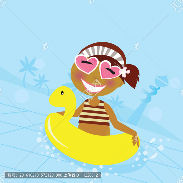 水池中的孩子