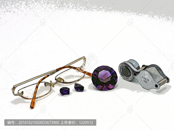 眼鏡和Amethyst