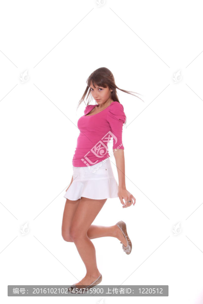年輕漂亮的女人