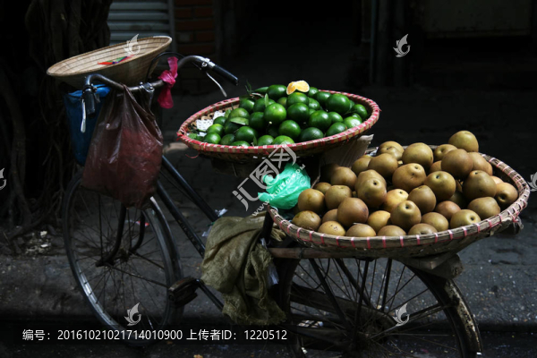 水果的自行車