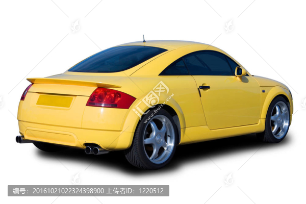 黃色跑車