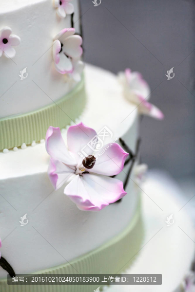鮮花婚禮蛋糕