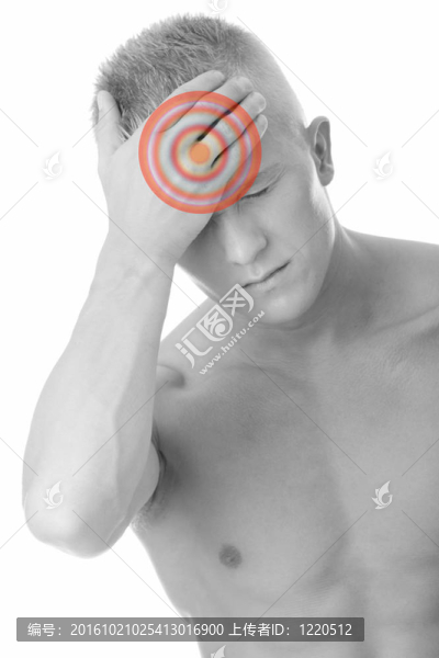 男人頭痛
