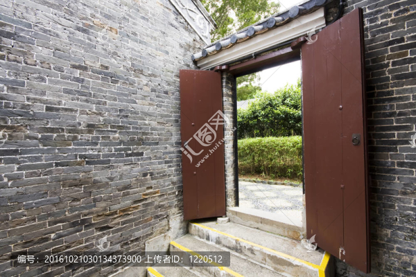 這是一個中國村莊的鏡頭