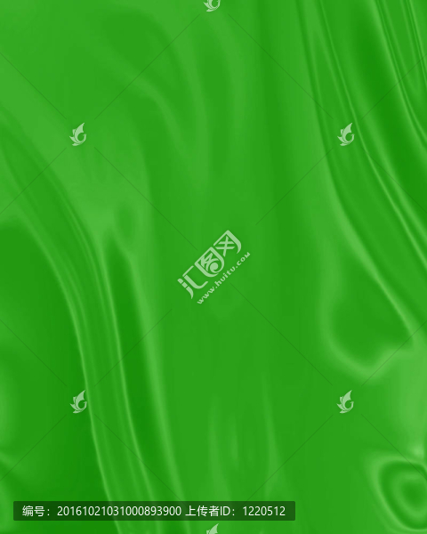 綠色的窗簾