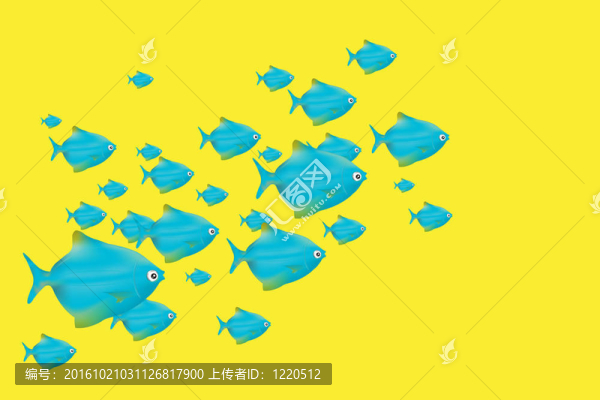 藍(lán)色的魚