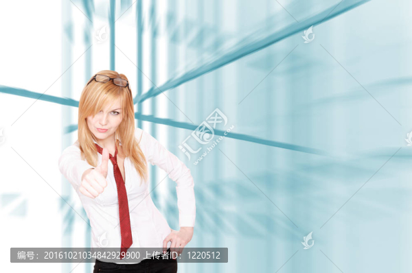 漂亮的女商人