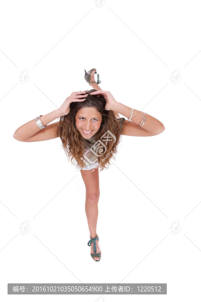 年輕漂亮的女人