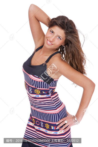 年輕漂亮的女人