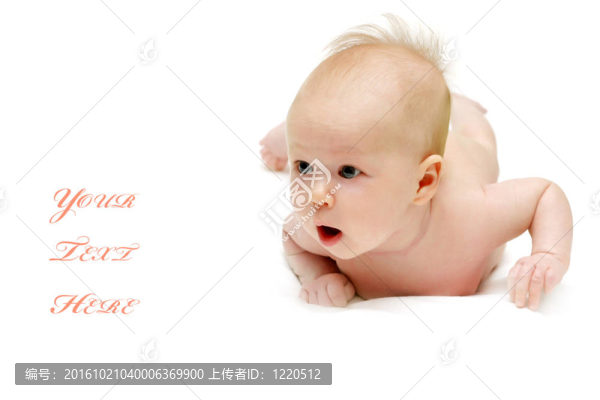 新生女嬰的鮮艷圖片
