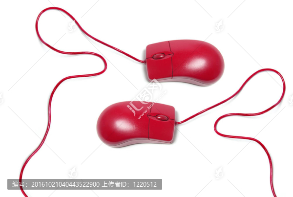紅色的電腦鼠標(biāo)