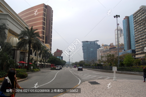 澳門腳下的風(fēng)景碎石路