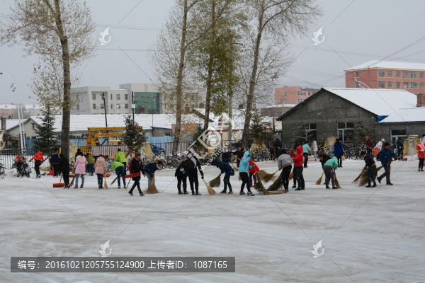 校園清雪勞動