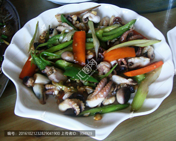 香辣八爪魚