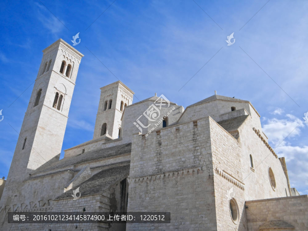 老圓頂教堂。莫爾費(fèi)塔。Apulia。