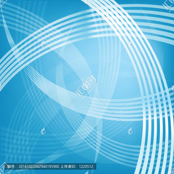 藍色曲線背景