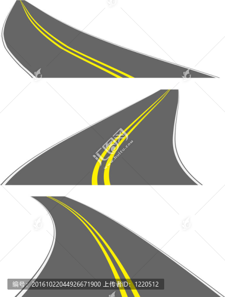 角度的道路