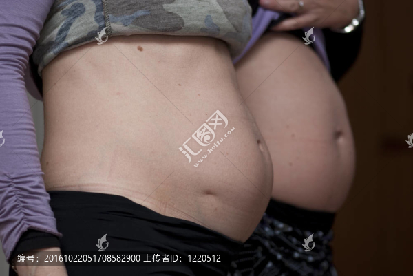 孕婦的肚子