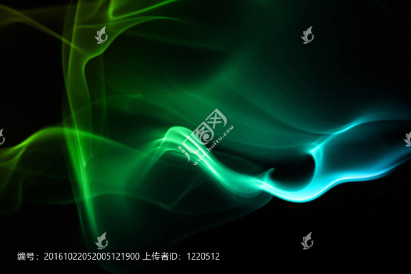 彩色煙霧