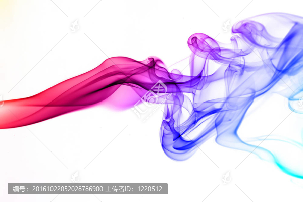 彩色煙霧