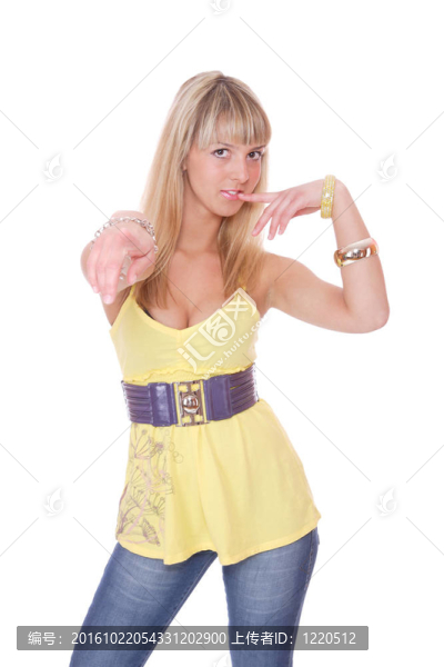 年輕漂亮的女人